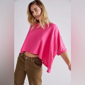 Free People We the Free CC Short Sleeve Tee in Vavavoom